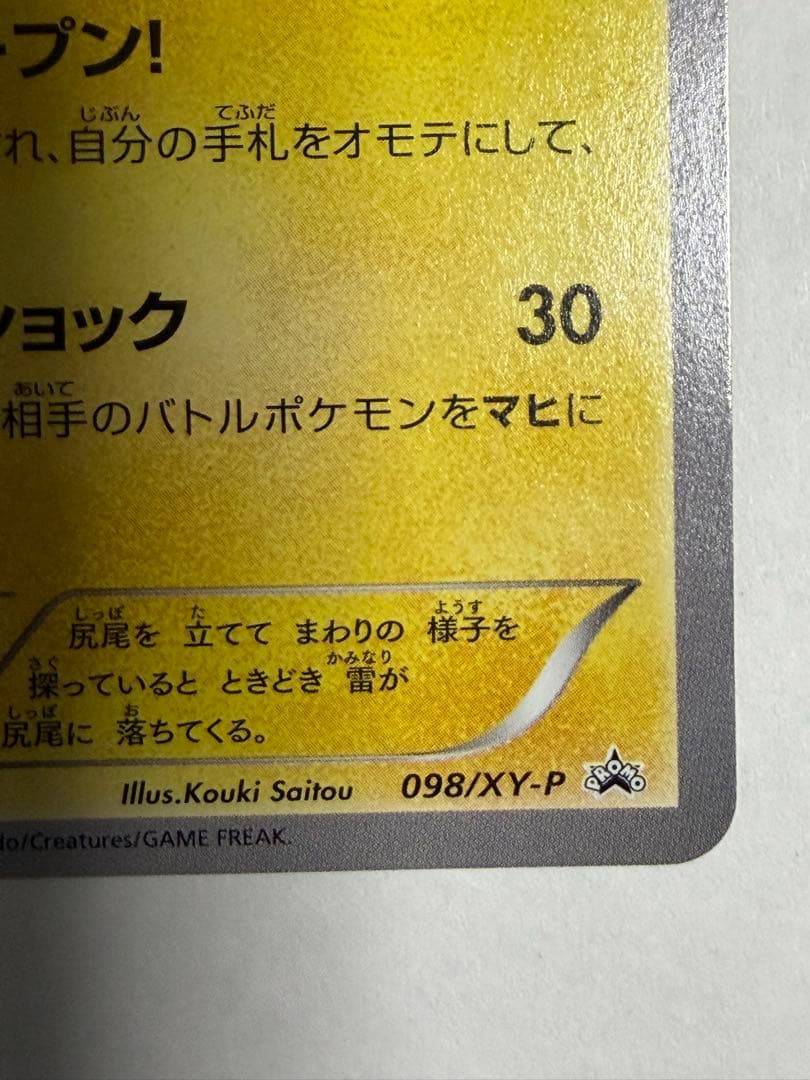 メガトウキョーのピカチュウ　XY-P