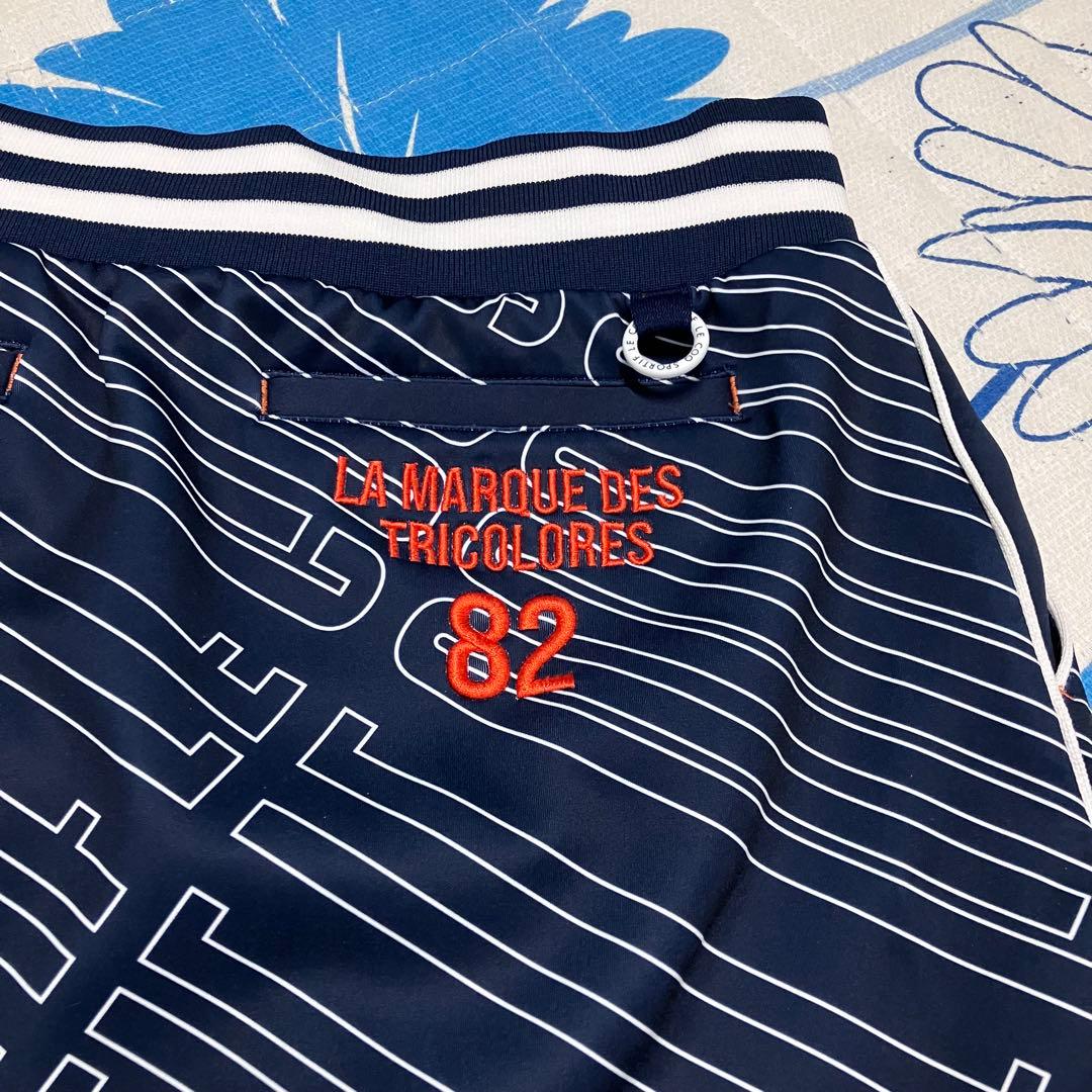 【希少】le coq sportif 総柄　パーカー　スカート　セットアップ