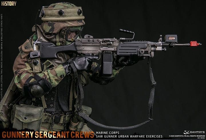 ダムトイズ Damtoys 78082 アメリカ海兵隊 SAWガンナー市街戦演習
