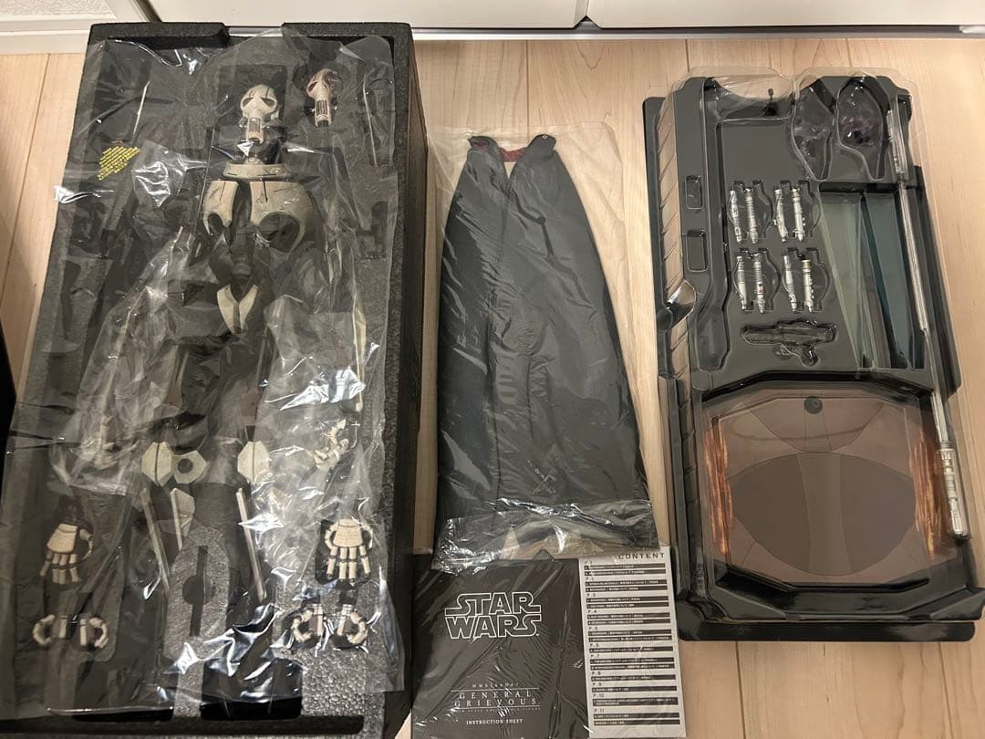ホットトイズ DIECAST スターウォーズ グリーヴァス将軍 フィギュア