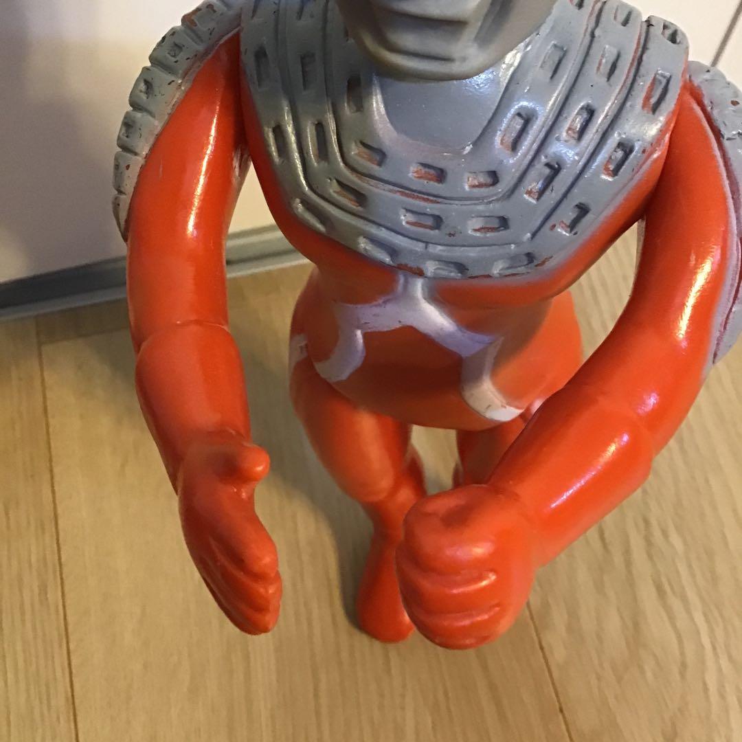 期間限定　昭和レトロ　当時物　美品　マルサン　ソフビ　ウルトラセブン　円谷プロ