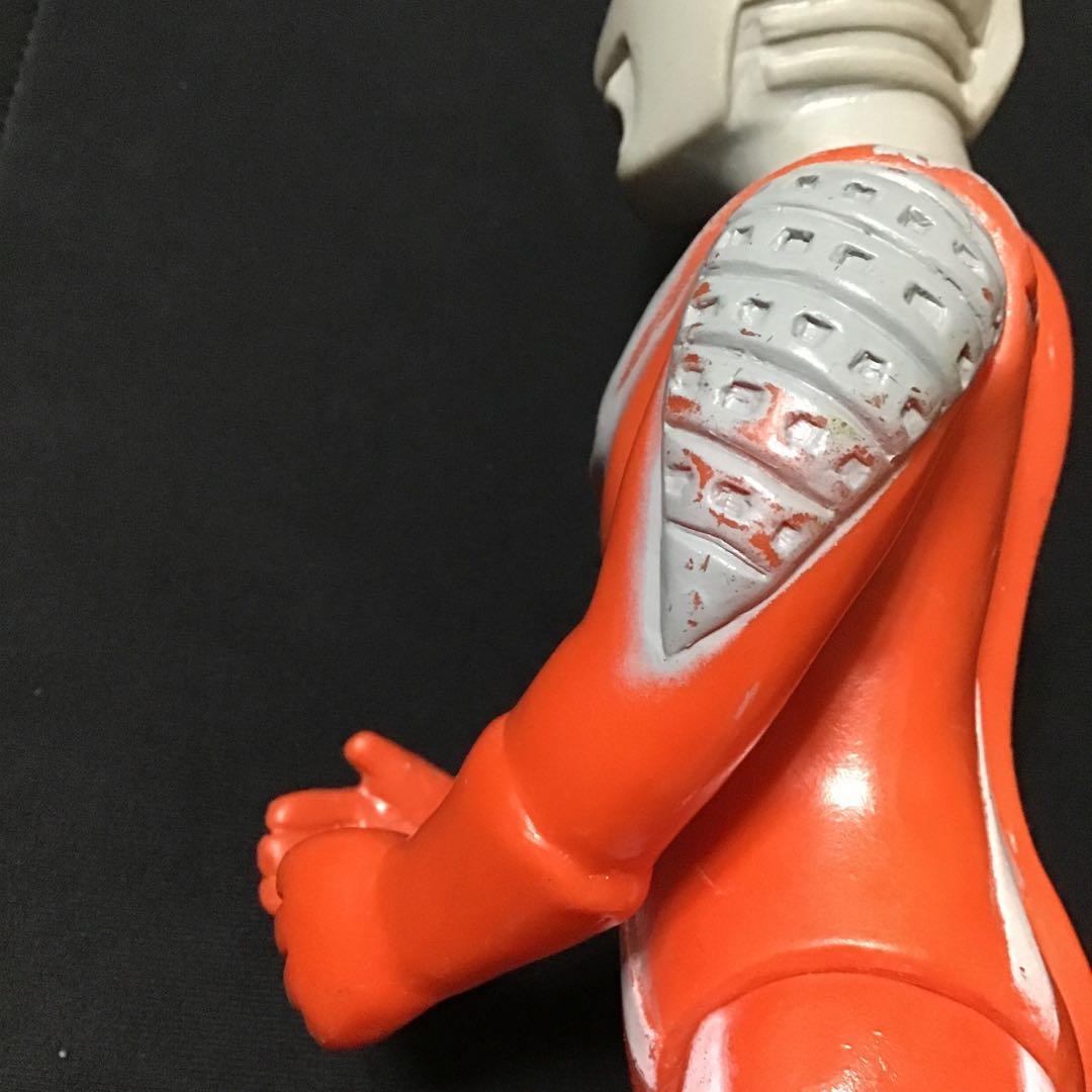 期間限定　昭和レトロ　当時物　美品　マルサン　ソフビ　ウルトラセブン　円谷プロ