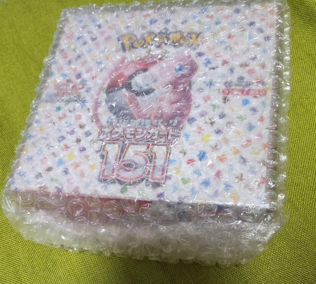 ポケモンカード151 ボックス 未開封 シュリンク付き