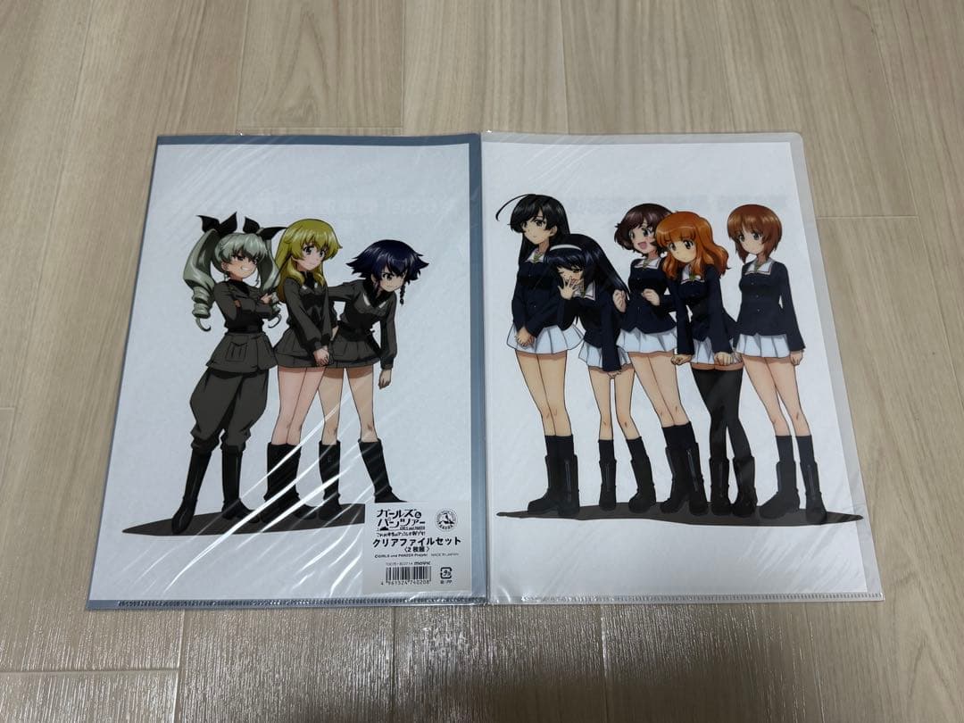 【非売品含む】ガールズ&パンツァー　クリアファイル28枚