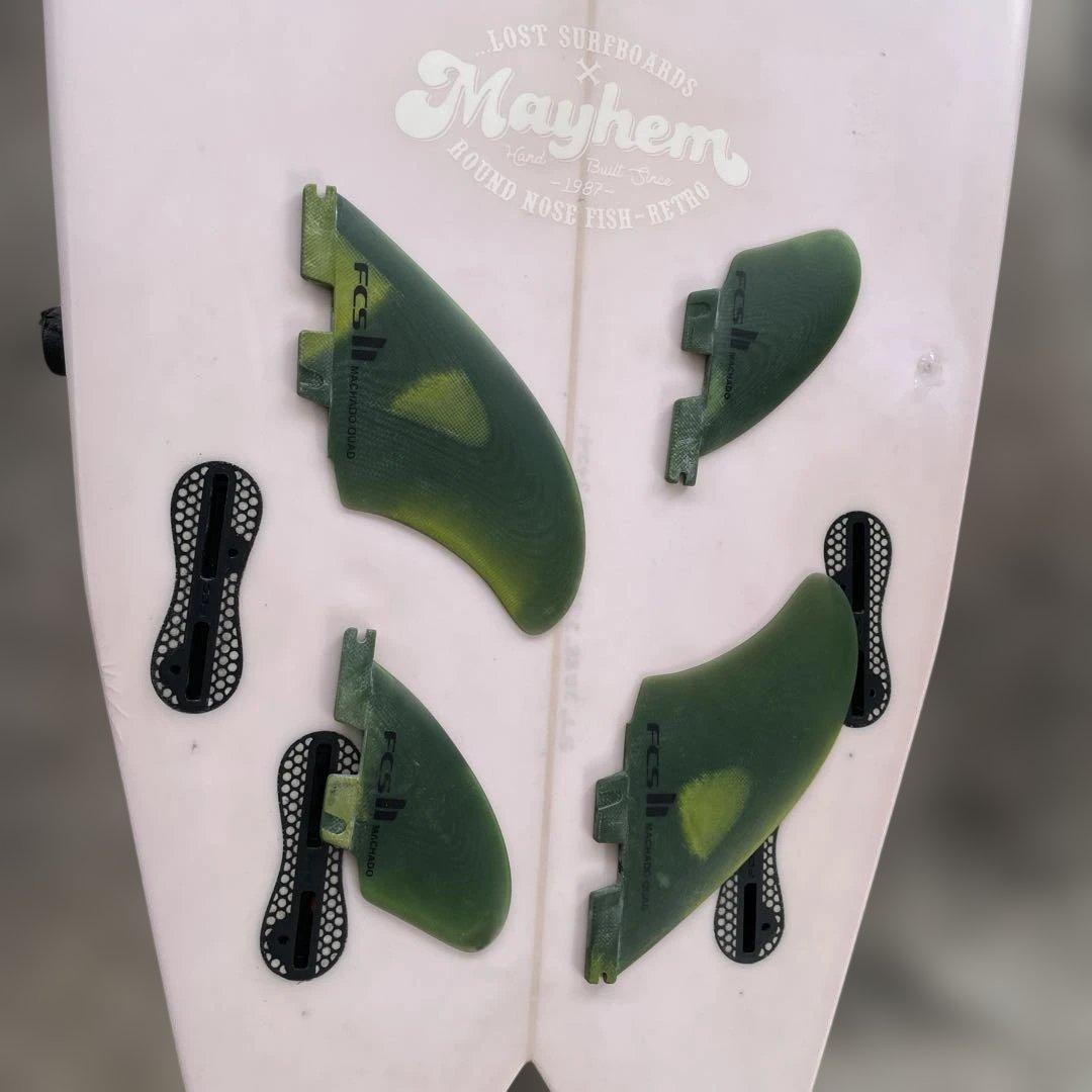 サーフボード　フィッシュ　lost RNF RETRO Machado
