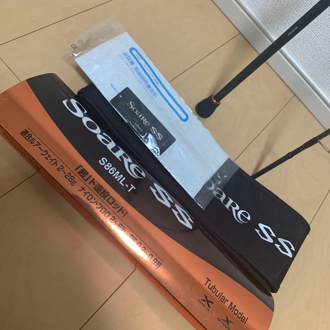 シマノ　22 ソアレss S86ML-T （美品）　アジングロッド
