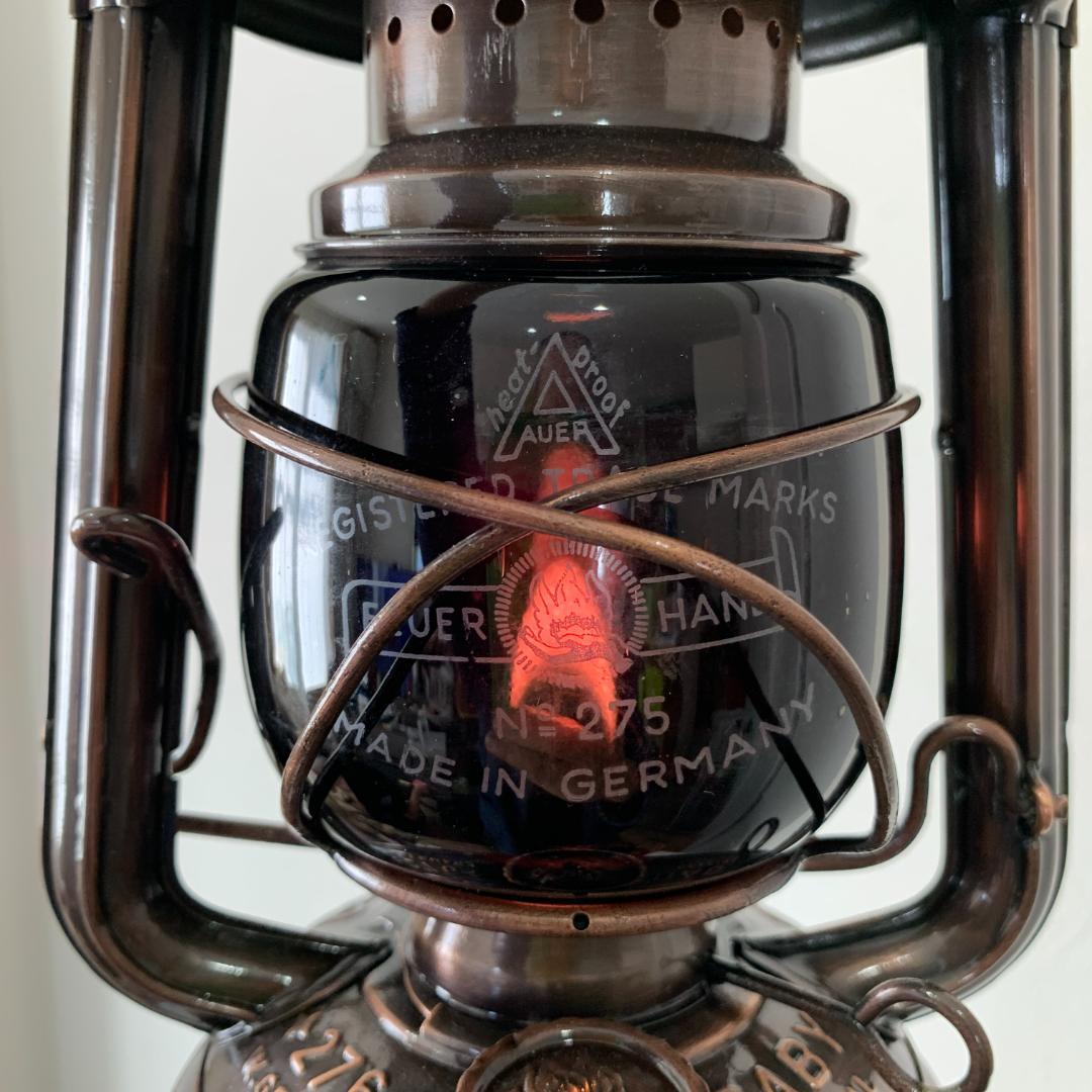 ホヤ グラス FEUERHAND 275 AUER ビンテージ ブラック塗装