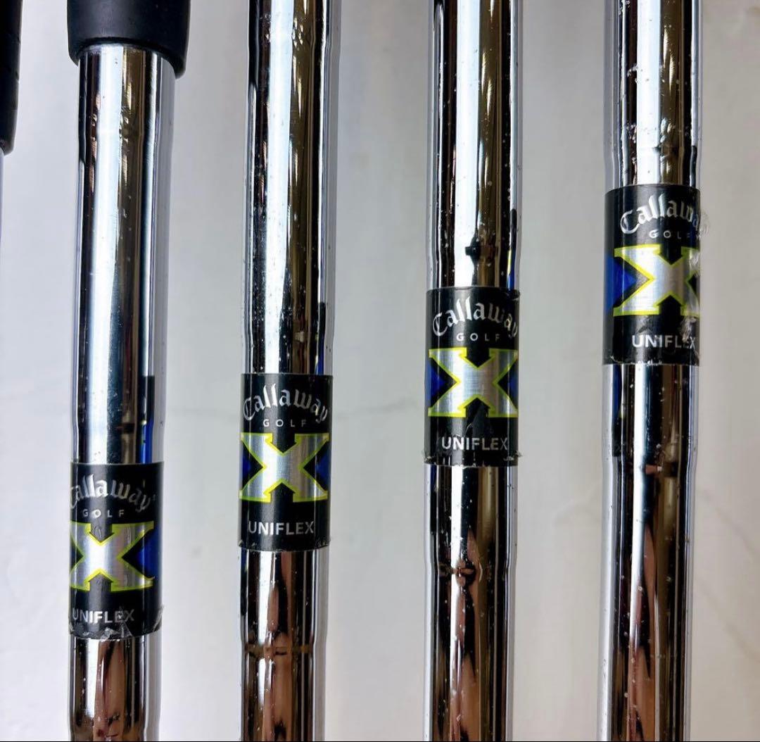 【名器】 Callaway キャロウェイ X-22 6本 アイアン メンズ