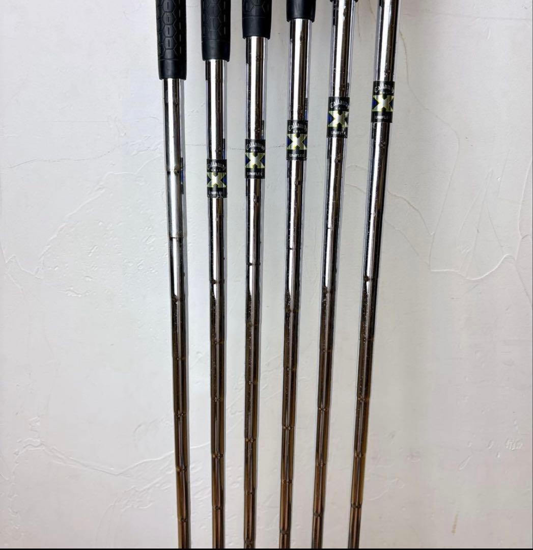 【名器】 Callaway キャロウェイ X-22 6本 アイアン メンズ