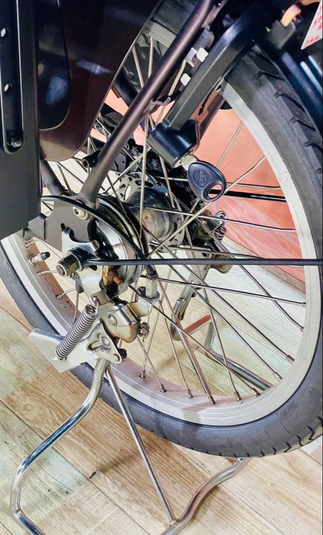 パナソニックギュット⭐️12AH！子供乗せ電動アシスト自転車Y2361