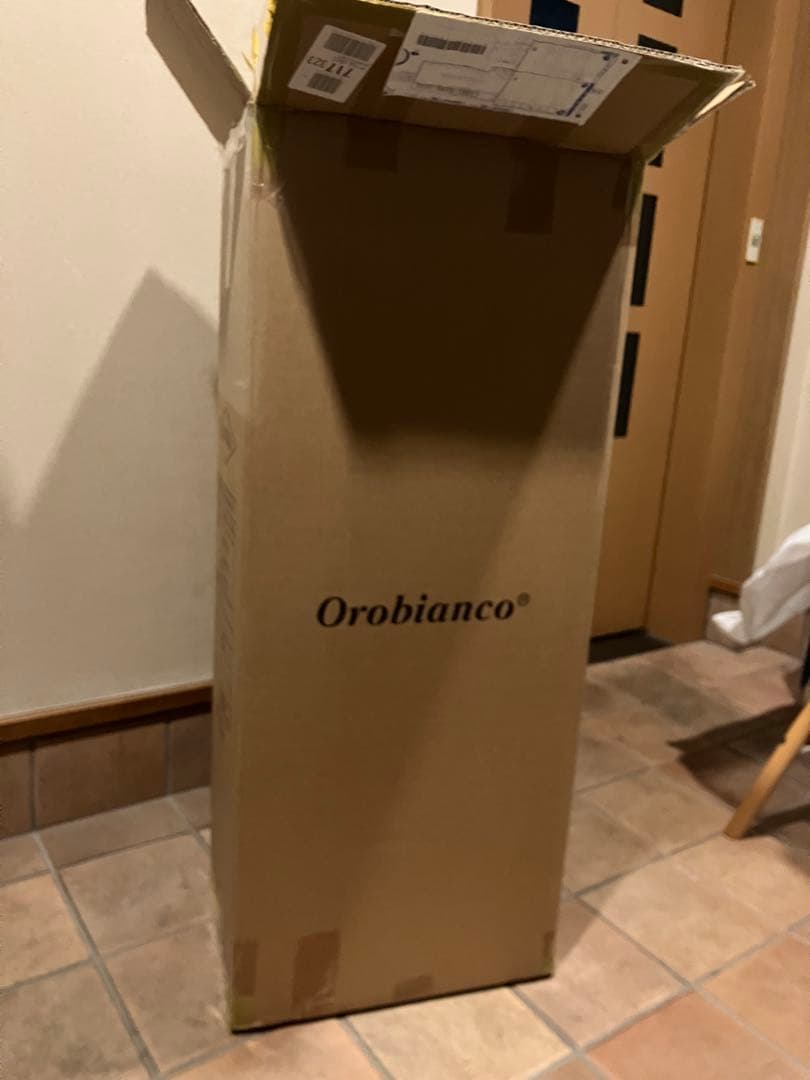 Orobianco ホワイト キャディバッグ【ほぼ新品】