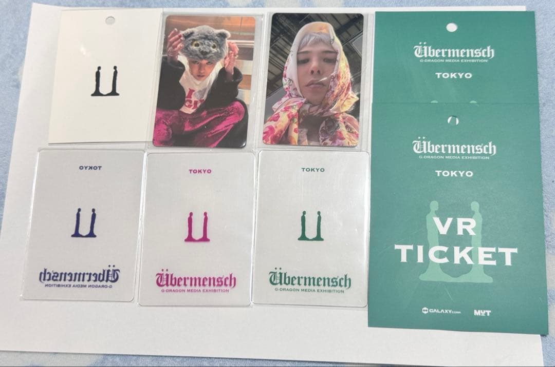 G-Dragon メディア展示 特典8点セット