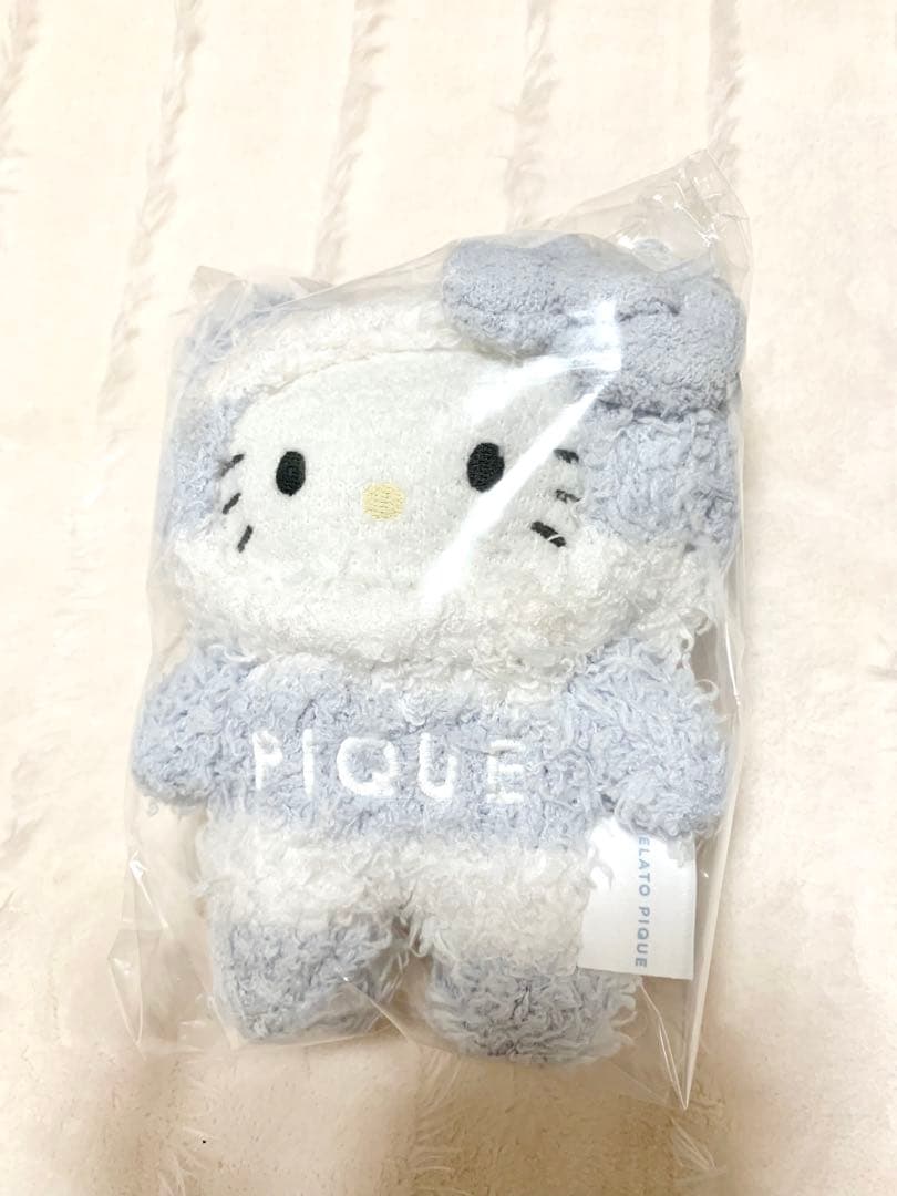 sanrio house ジェラピケ もこもこキティ ぬいぐるみチャーム