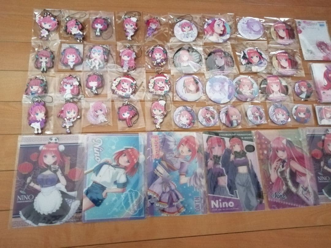 五等分の花嫁 中野二乃 グッズ まとめ売り アクスタ ラバスト 色々セット