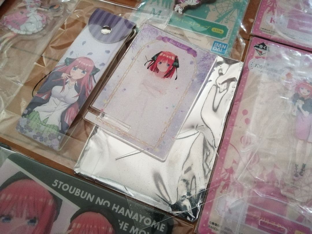 五等分の花嫁 中野二乃 グッズ まとめ売り アクスタ ラバスト 色々セット