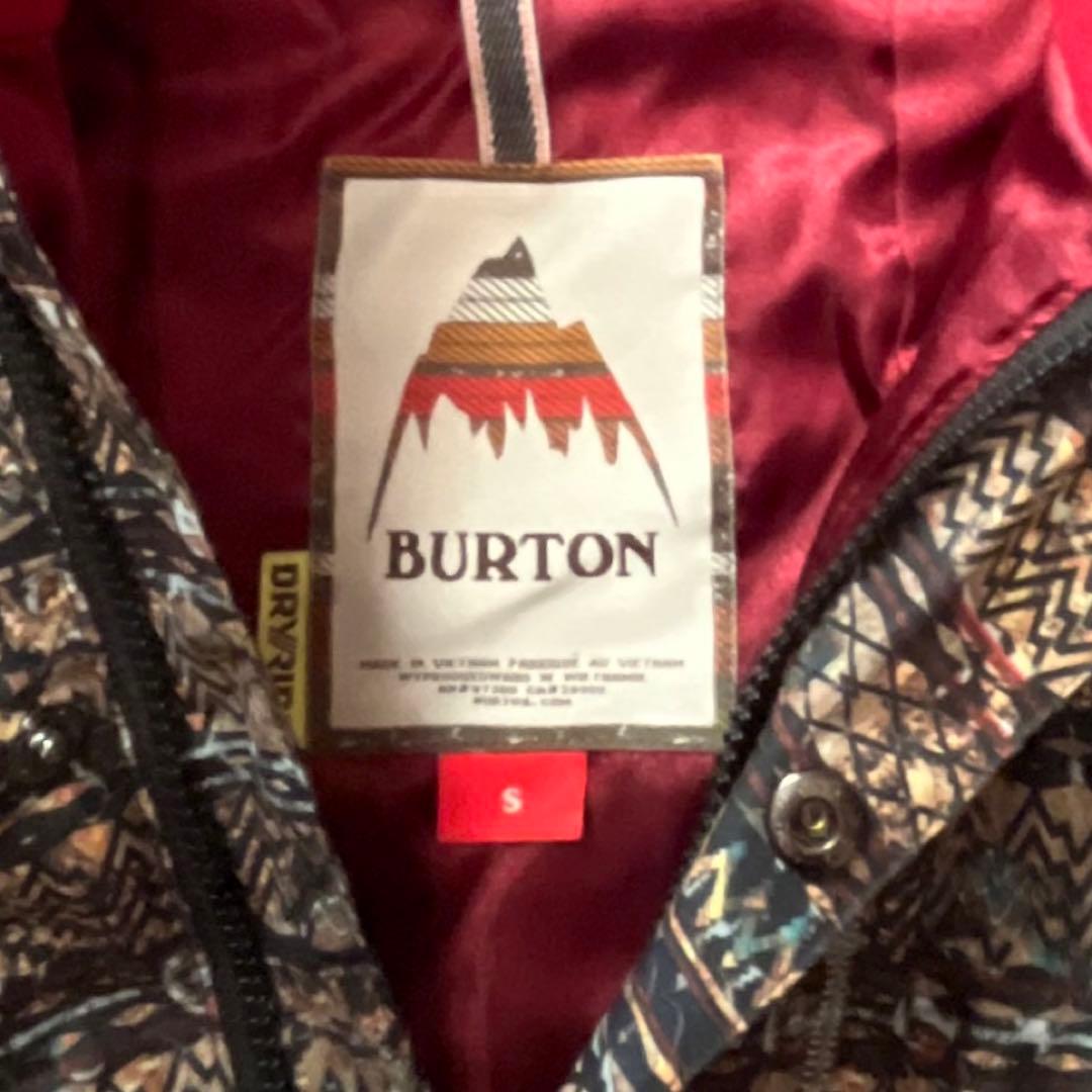 【超美品】BURTON バートンスノーボードウェア レディースSサイズ