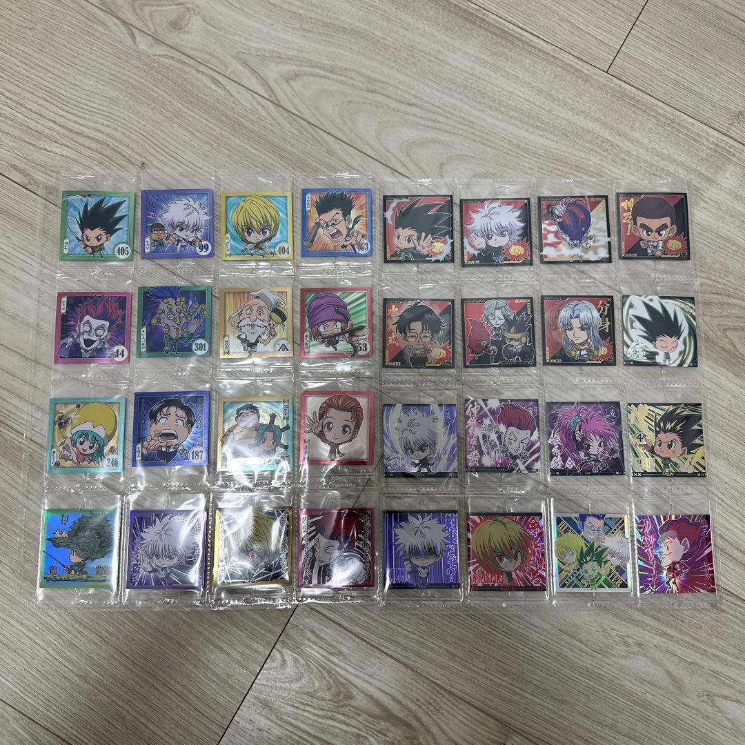 ハンターハンター　ウエハース　シール　にふぉるめ
