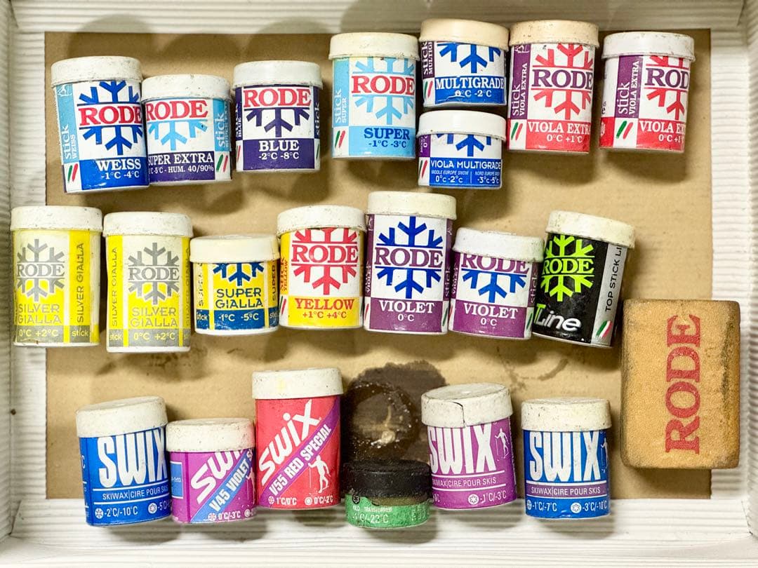 RODE & SWIX キックワックスセット 21個