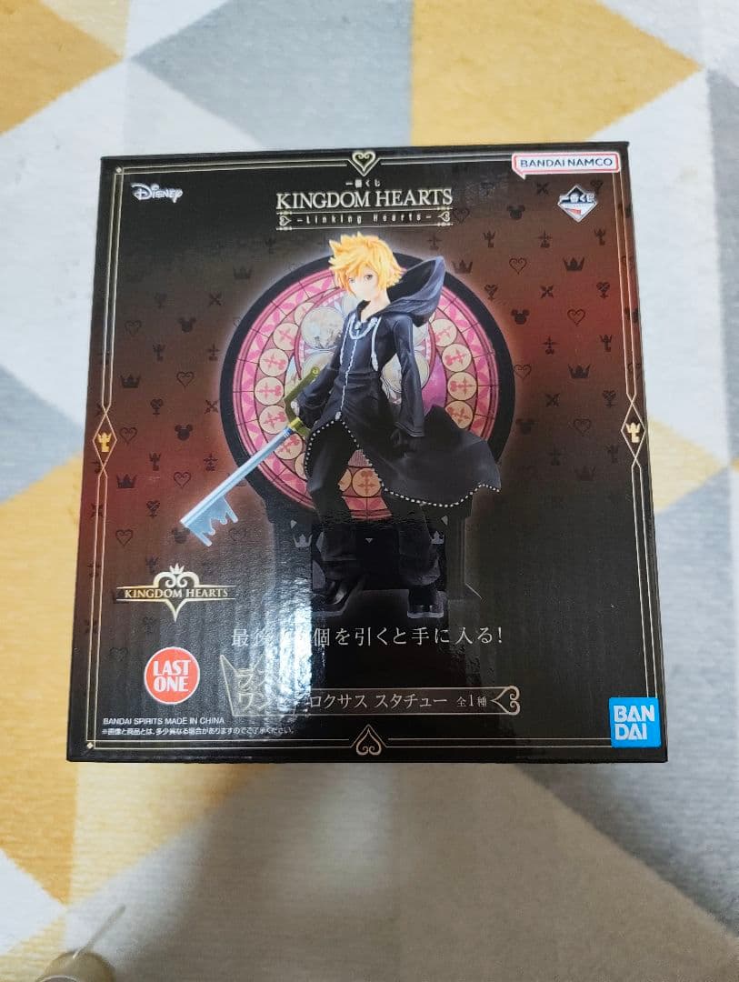【中古】 KINGDOM HEARTS ロクサス スタチュー　一番くじラストワン