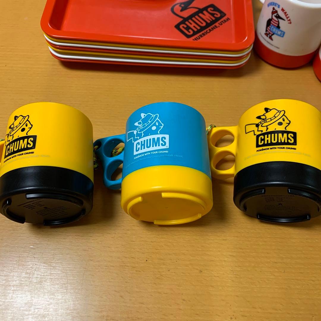 ポケモン CHUMS コラボ マグカップ チャムス キャンパーマグカップ 3個