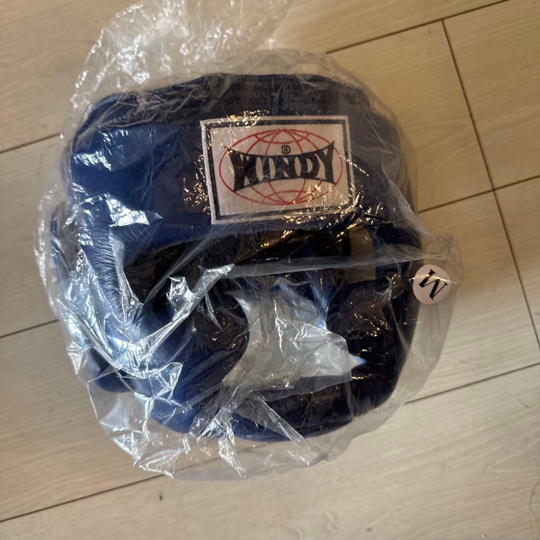 HITTY ボクシング ヘッドギア ブルー　新品　Mサイズ