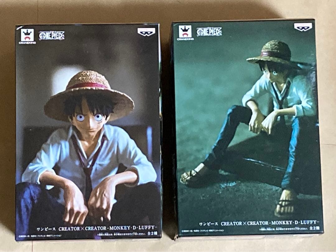 ワンピース　造型師×写真家　モンキー・D・ルフィ　 全2種