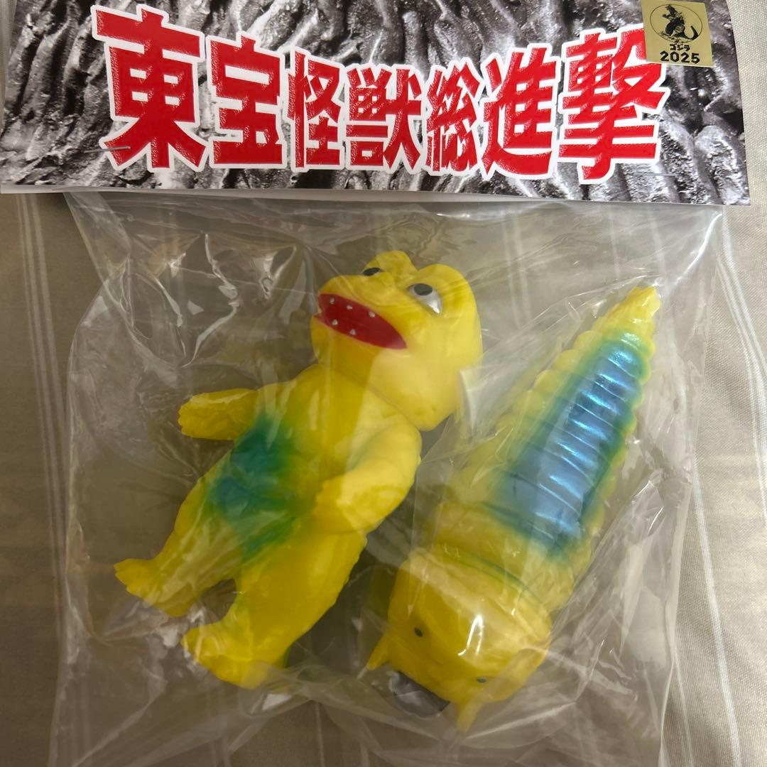 サンガッツ本舗 ミニラ モスラ幼虫 ソフビ フィギュア