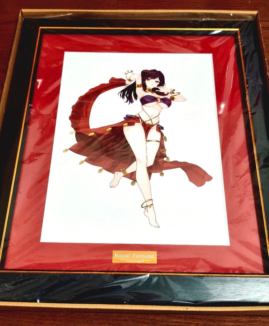 アズレン 描き起こし ロイヤル·フォーチュン踊り子ver. キャラファイングラフ