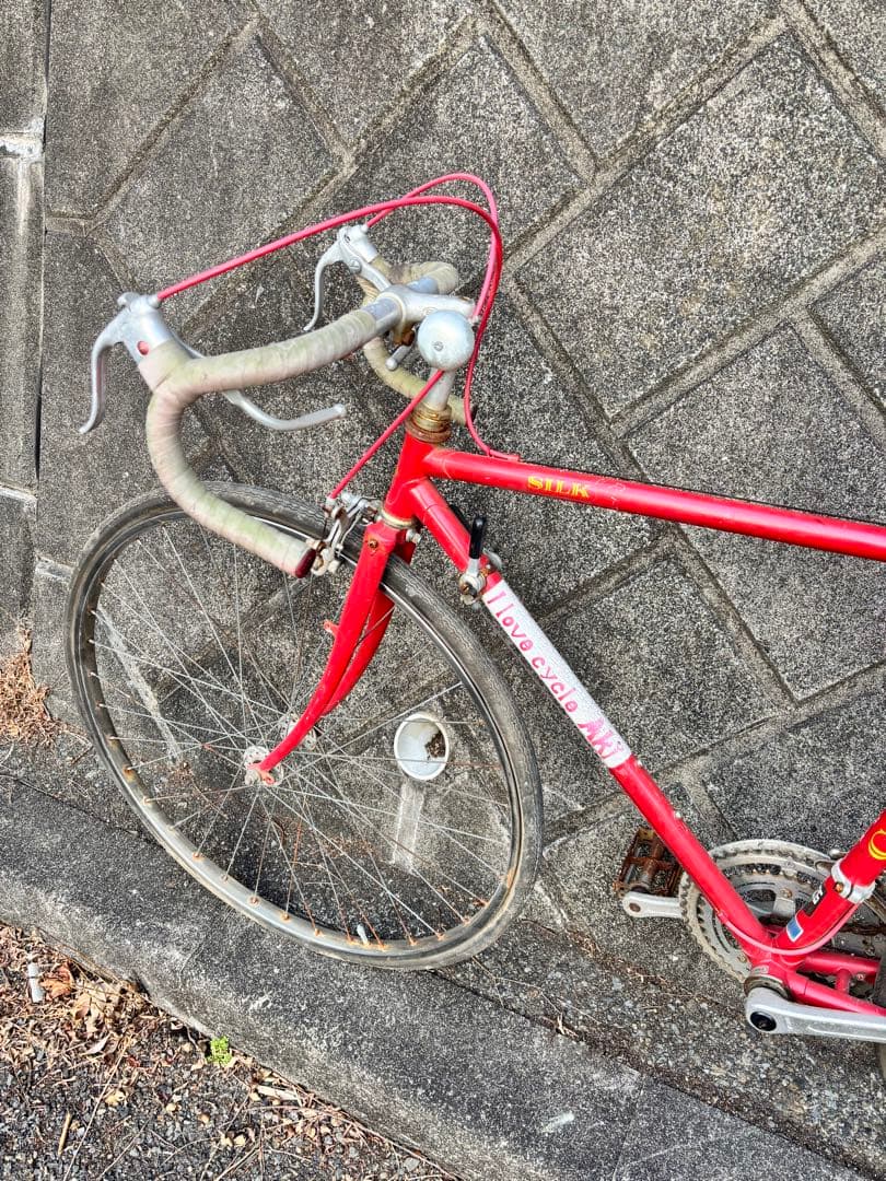 ヴィンテージロードバイク　クロモリロード
