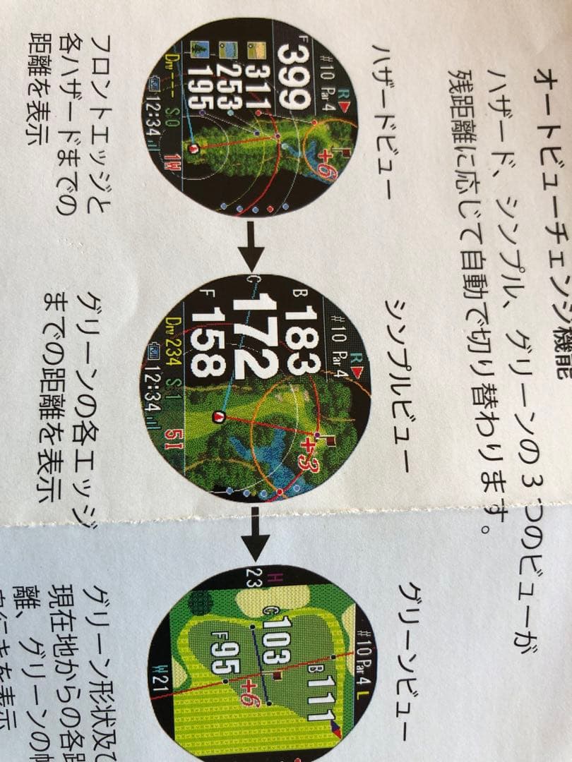 もり Shot Navi W1 Evolveゴルフ用距離計