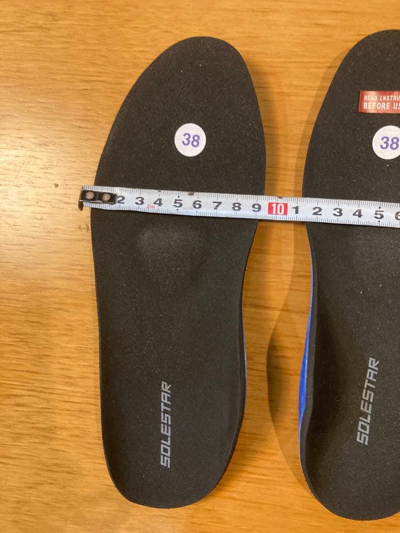 SOLESATR TOUR インソール サイズ38