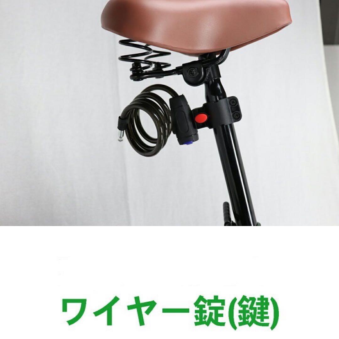 ブルー新入荷 折りたたみ 自転車 20インチ シマノ 6段変速　カゴ鍵