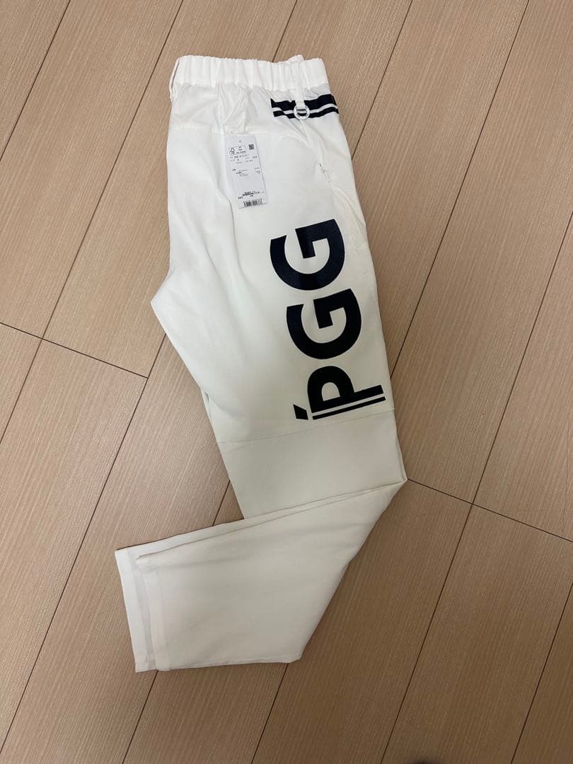 PGG ホワイト ストレートパンツ　パーリーゲイツ　新品未使用品