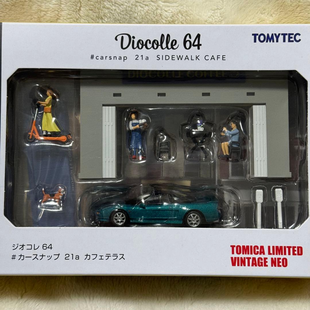 トミカリミテッドヴィンテージネオ1/64ジオコレ64 #カースナップ21aカフェ
