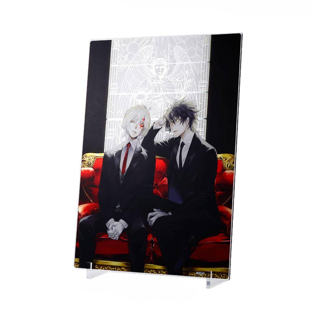 D.Gray-man Dグレ 原画展 箔入りアクリルアート アレン&ネア
