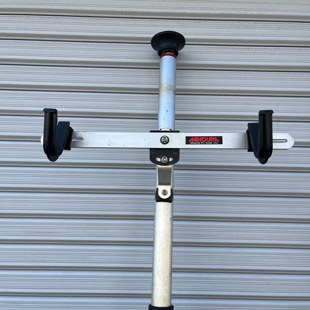MINOURA ミノウラ◼︎2台 伸縮アルミポール サイクルスタンド 自転車