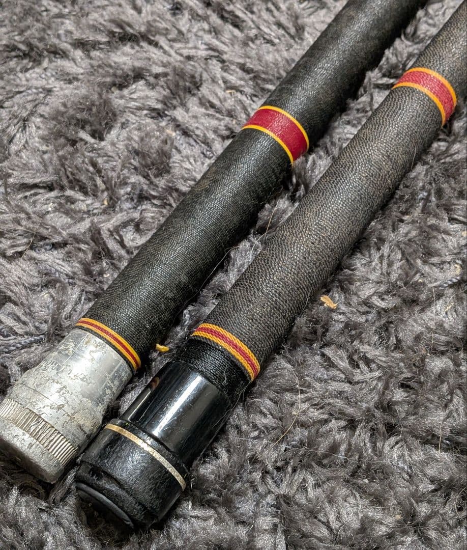 がまかつがま磯シルバー2号5.4m&遠投5号4m改造竿まとめて2本