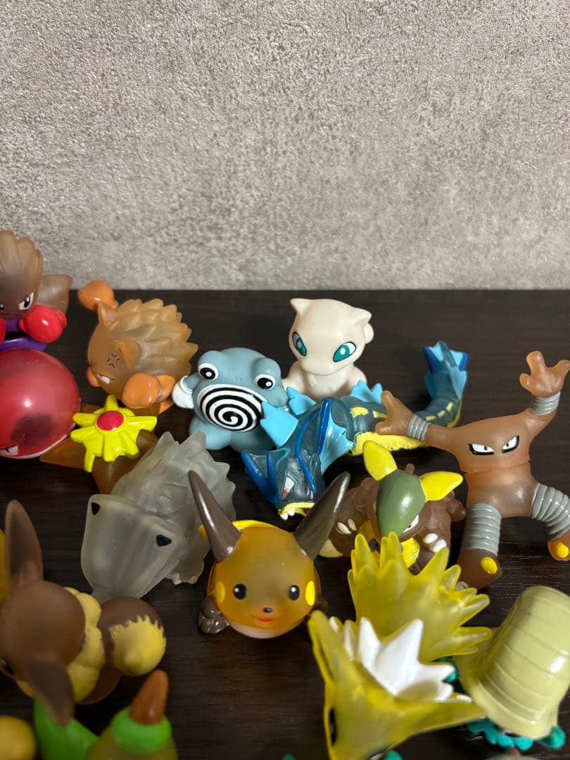 ポケモンキッズ　まとめ売り　初代　クリア　指人形　ポケットモンスター　平成レトロ