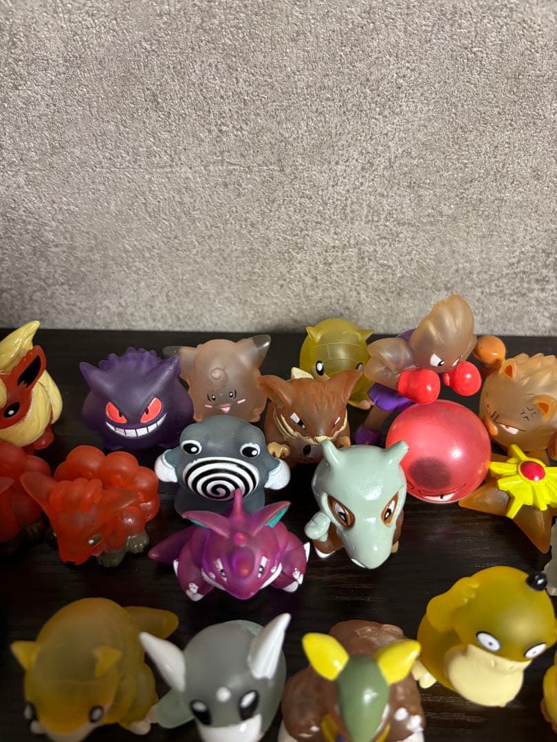 ポケモンキッズ　まとめ売り　初代　クリア　指人形　ポケットモンスター　平成レトロ