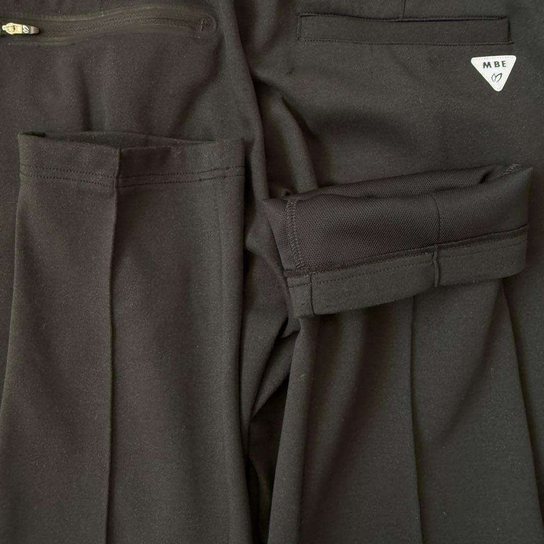 マスターバニー　パンツ　黒　M〜L相当　ジャージ　センタープレス　ブラック　4