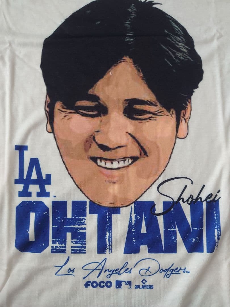 FOCO 大谷翔平 LAドジャース Tシャツ Ｓ 白 新品未使用 3枚セット