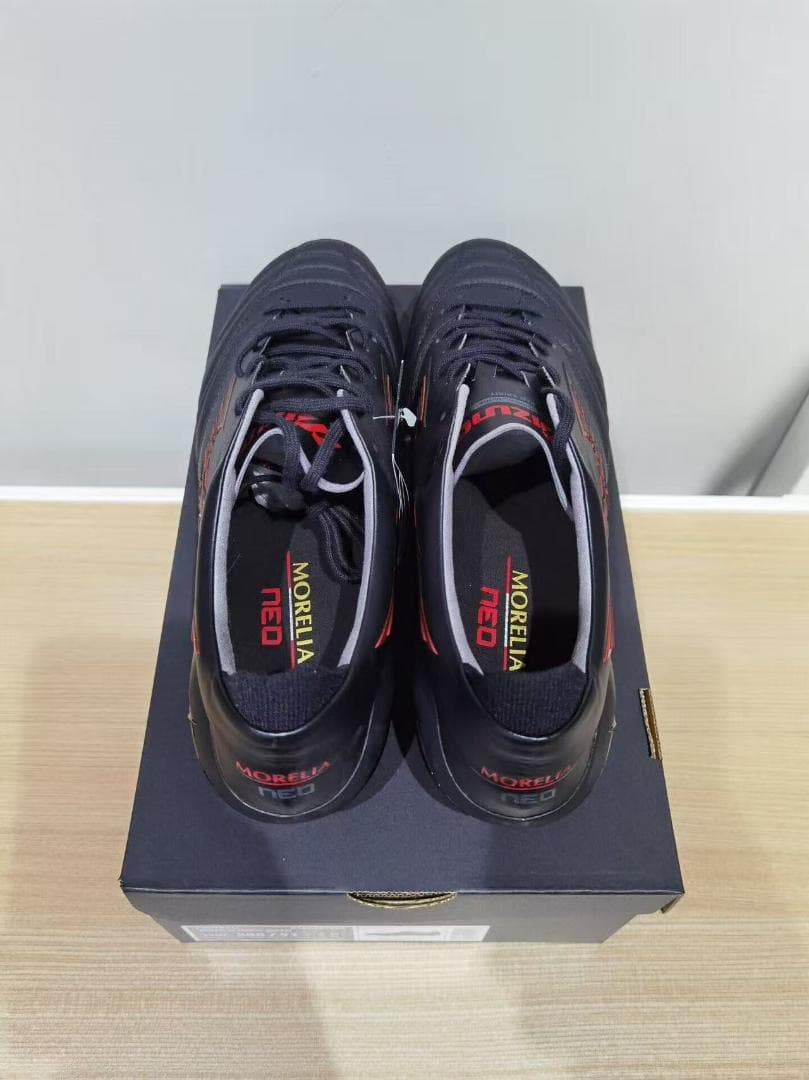 Mizuno MORELIA NEO 4 ブラック サッカースパイク 26.5