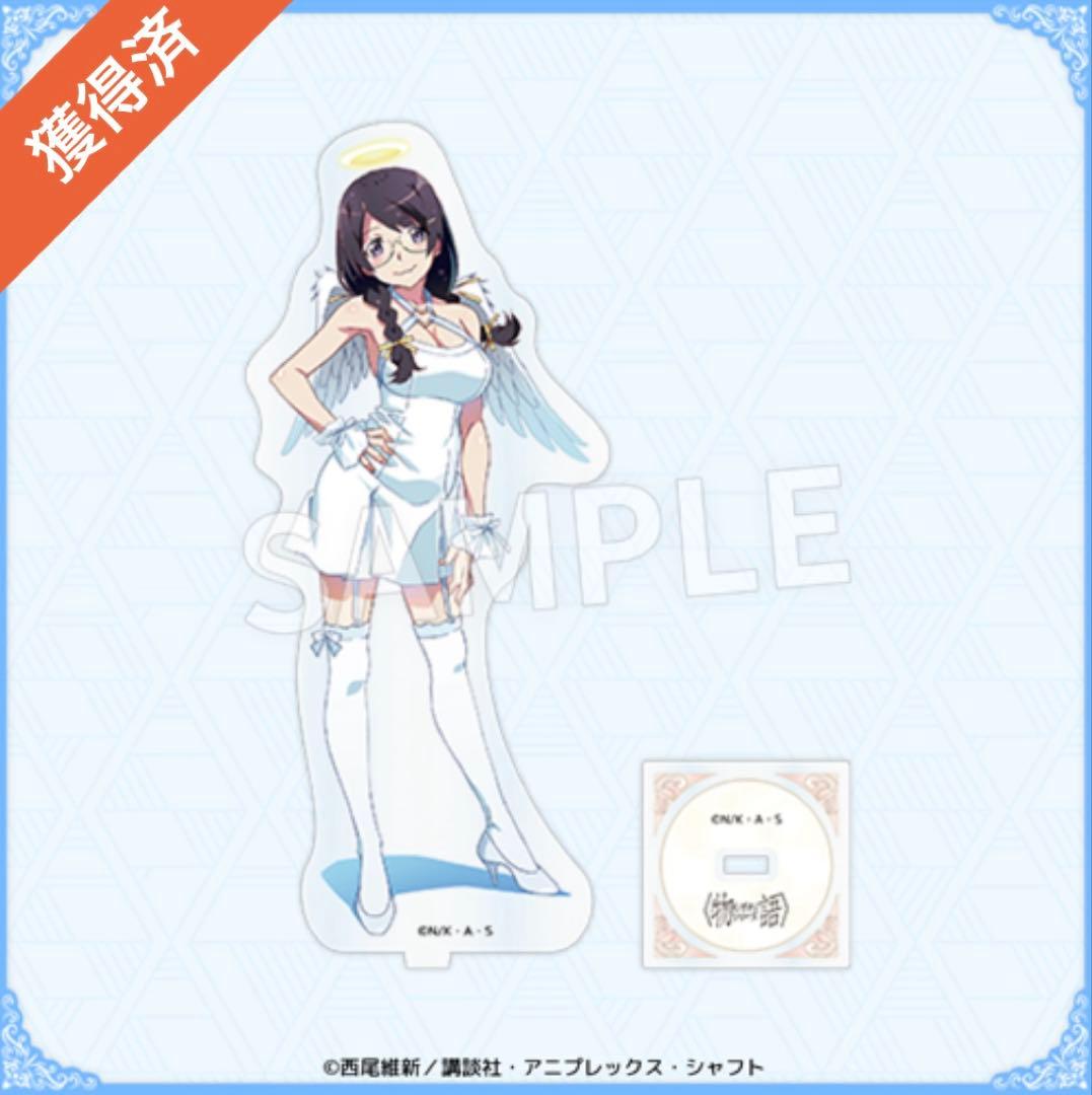 物語シリーズ キューピッドくじ A賞 B2タペストリー 羽川翼BCD賞おまけ付き