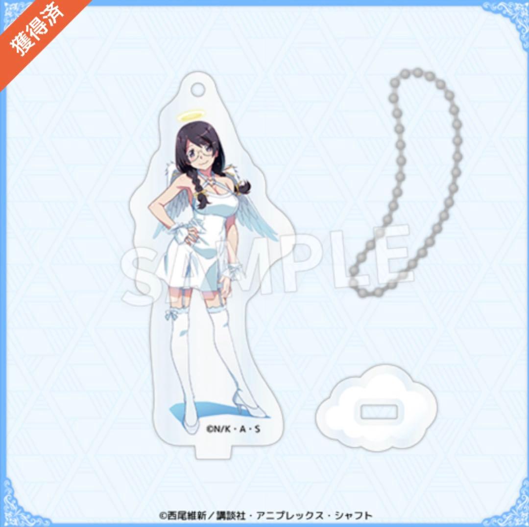 物語シリーズ キューピッドくじ A賞 B2タペストリー 羽川翼BCD賞おまけ付き