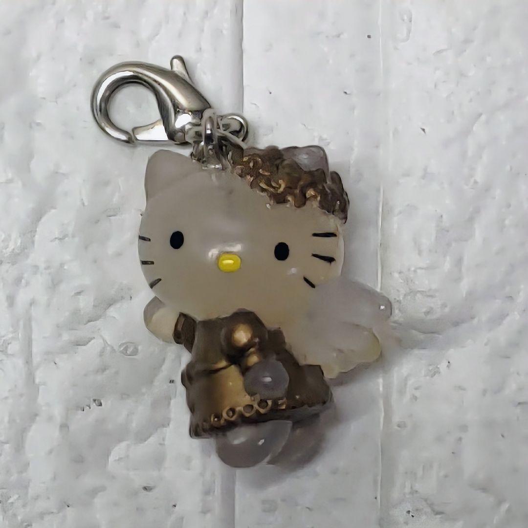 1.000円引※エンジェル キティ マスコット のスケルトンゴールドバージョン