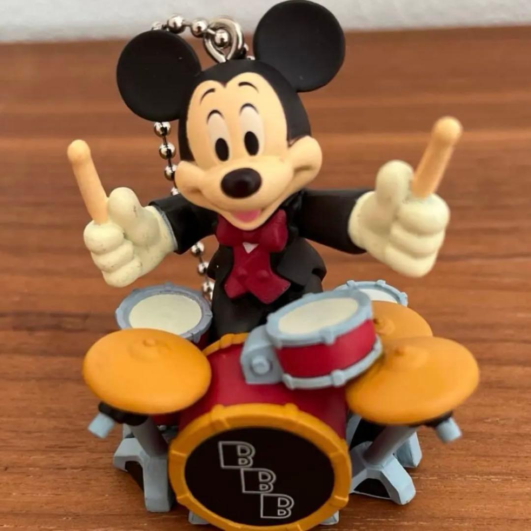 ミッキーマウス ドラム キーホルダー