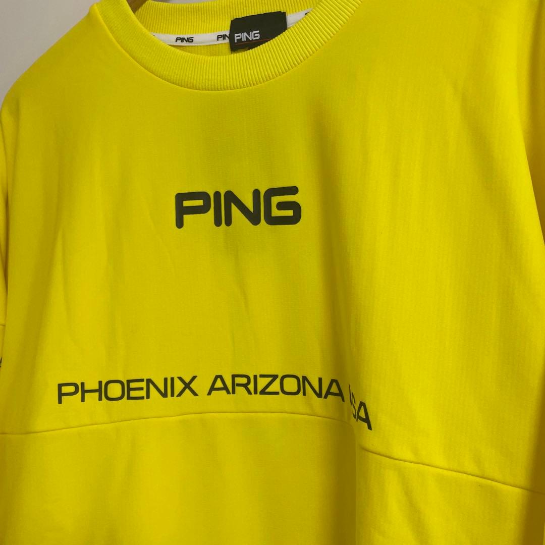 ⭐️新品　ping ピン　クルーネックプルオーバー　LL