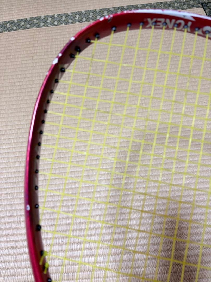 VOLTRAGE 7V 軟式テニスラケット 赤　クレナイ　紅　ボルトレイジ