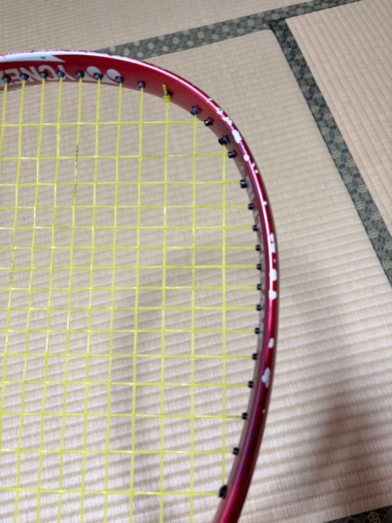 VOLTRAGE 7V 軟式テニスラケット 赤　クレナイ　紅　ボルトレイジ