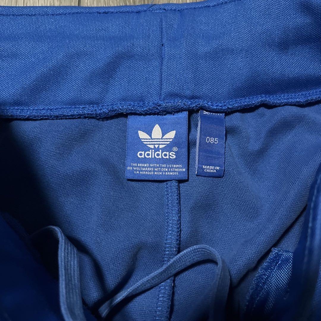 adidas オリジナル　トラックパンツ　ファイヤーバード　アディカラー　ブルー
